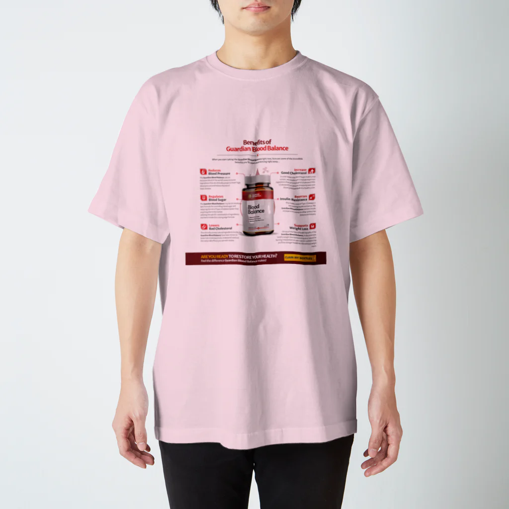 guardianbotanicalsbloodbalanceaustraliaのhttps://www.facebook.com/GuardianBotanicalsBloodBalanceAU/ スタンダードTシャツ