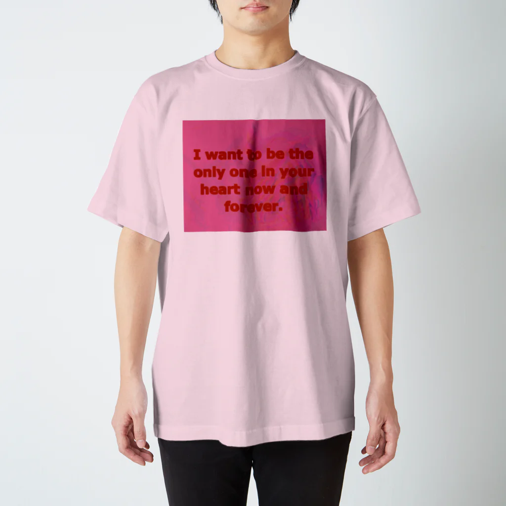 pinky me!のlove pink. スタンダードTシャツ