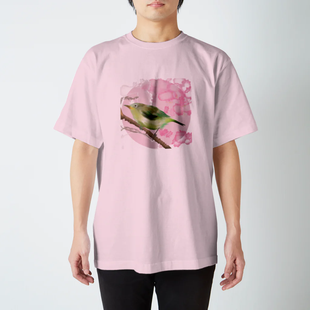 月夜のタツノオトシゴのSpring come! スタンダードTシャツ