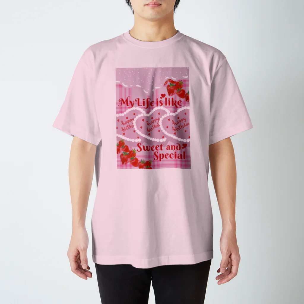 Epocherishの人生はBirthdayCakeのように スタンダードTシャツ