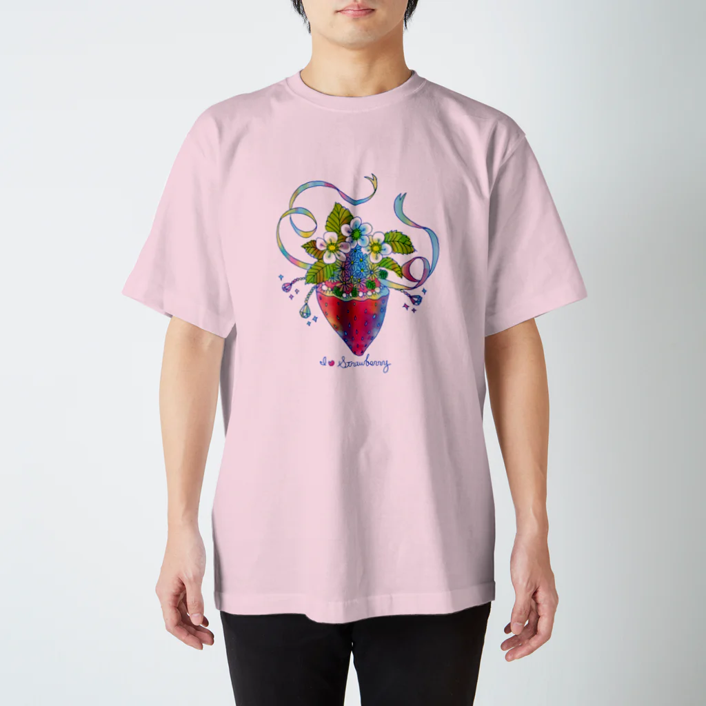 AkissのI ♡ Strawberry スタンダードTシャツ