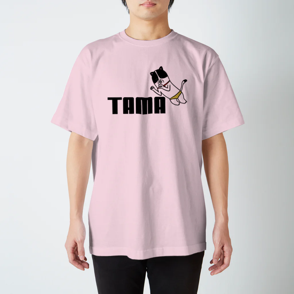 mamezoのTAMA スタンダードTシャツ