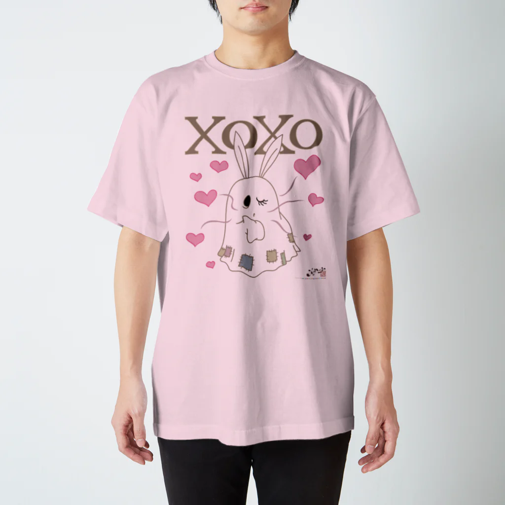 新米プロダクションの冥土の兎 XOXO編 スタンダードTシャツ