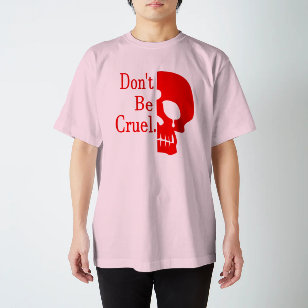 『NG （Niche・Gate）』ニッチゲート-- IN SUZURIのDon't Be Cruel.(赤) Regular Fit T-Shirt