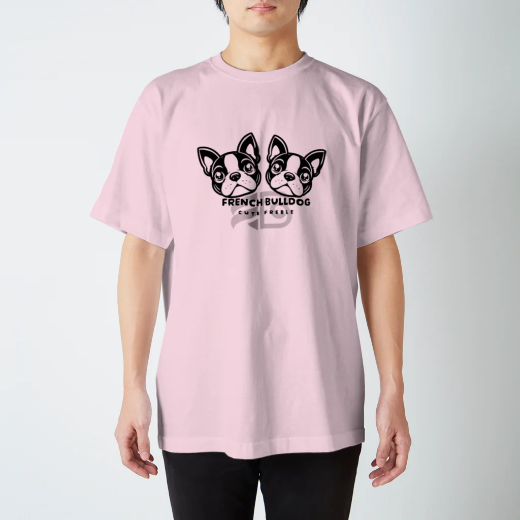 furebuhi　clubのフレンチブルドッグ　CUTE　W Regular Fit T-Shirt