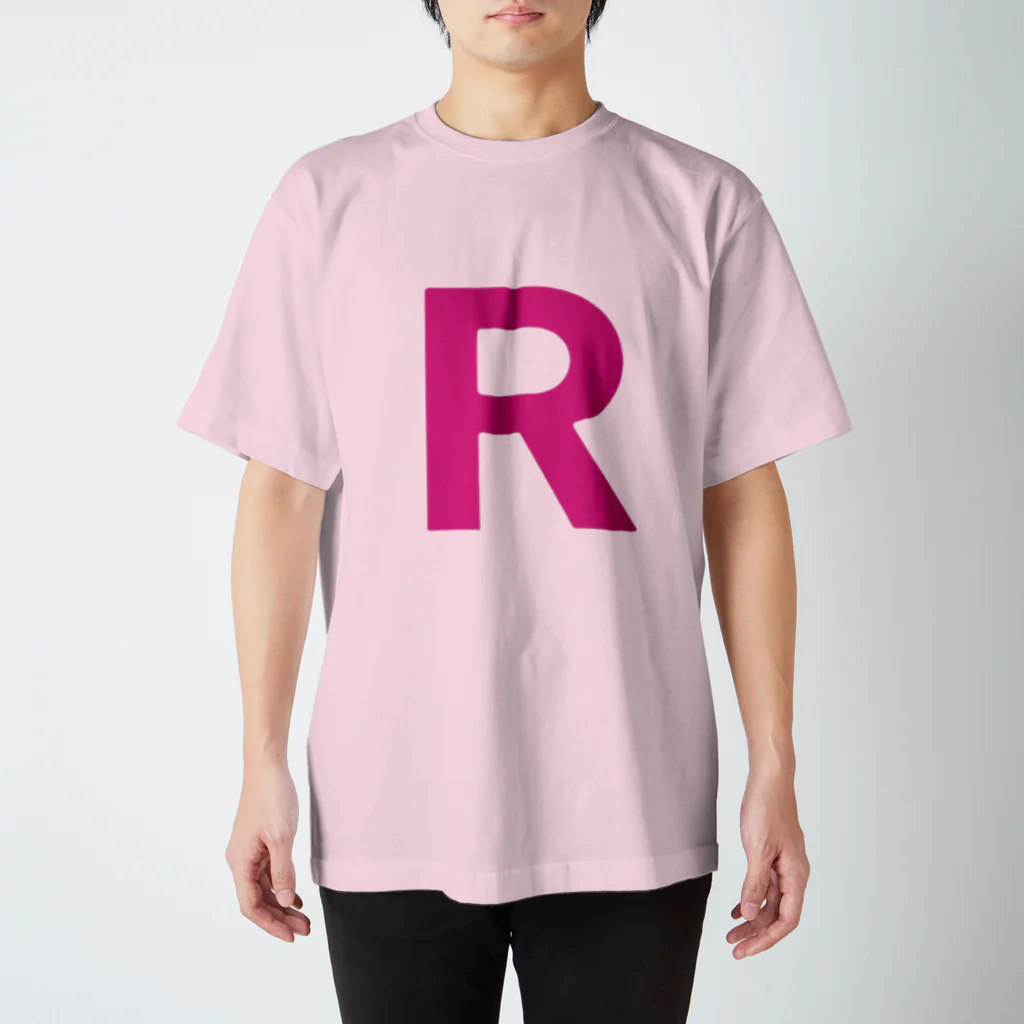 RENHO-ACTIONの「R」のTシャツ スタンダードTシャツ