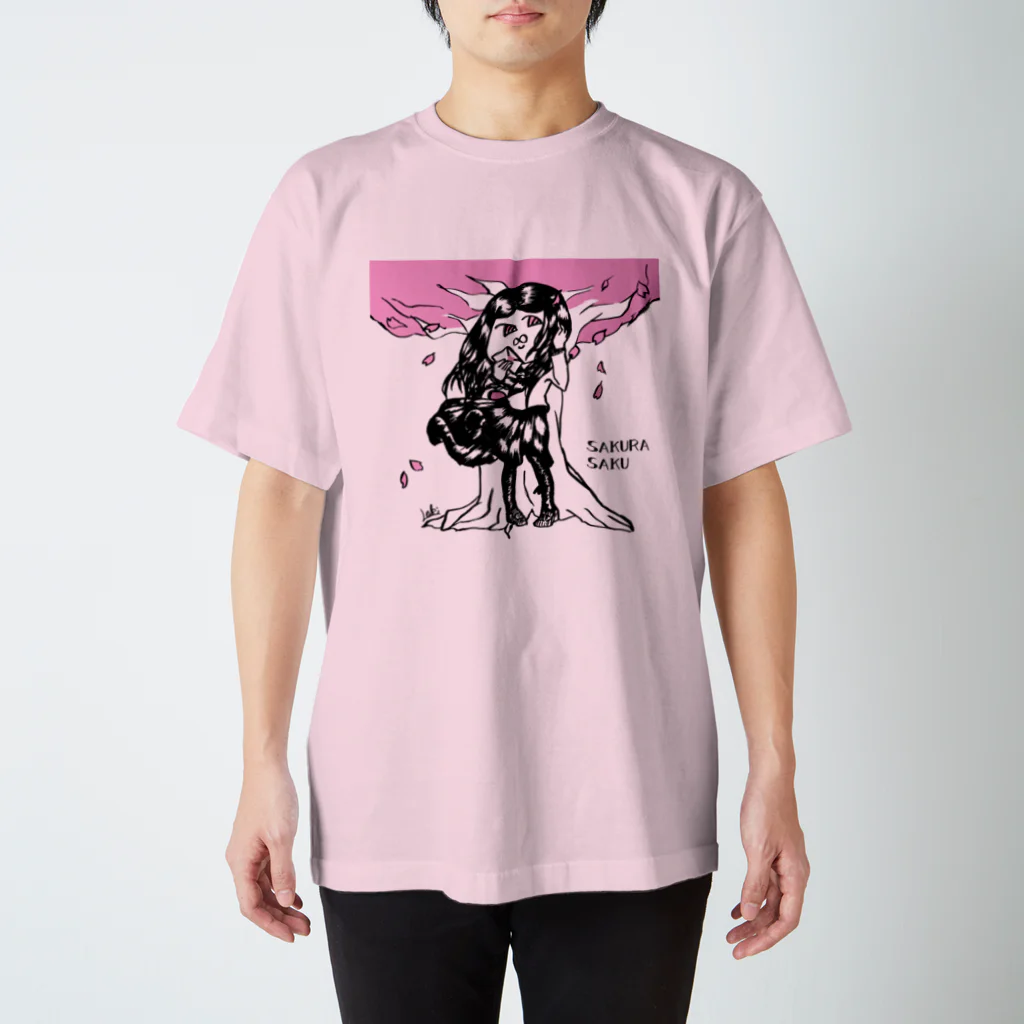 サゲスミン王子描きLOKIの春っぽい王子〜桜風味〜 スタンダードTシャツ