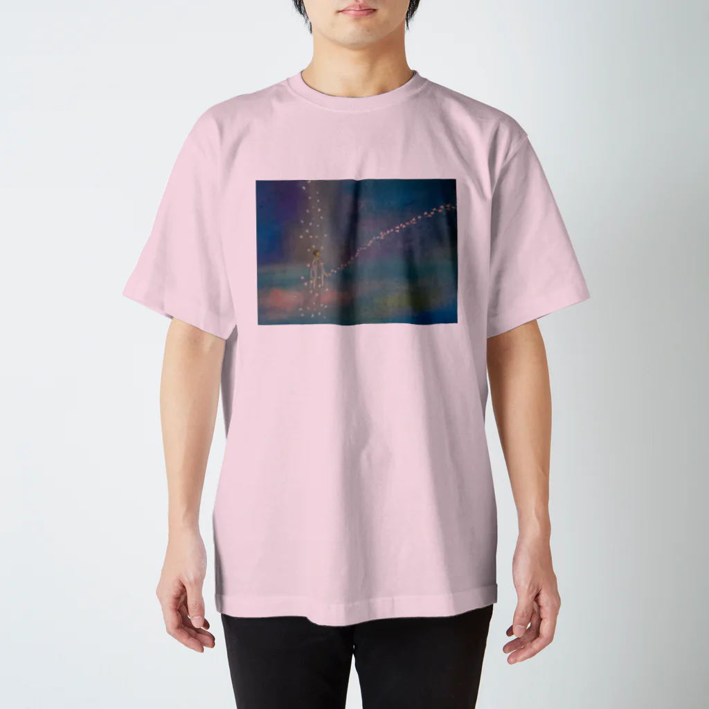 MOON HANDのSAKURA1 Regular Fit T-Shirt