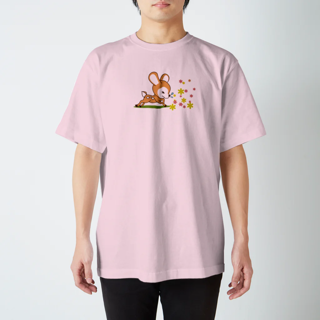 ハンナ屋の花粉症のバンビ[イラスト大] Regular Fit T-Shirt