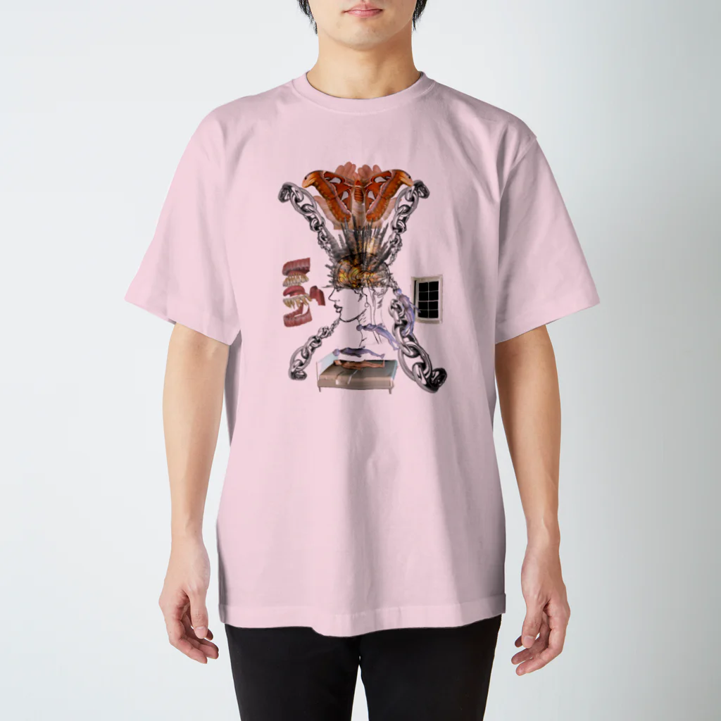 Mind_infectionのMind爆発誘拐スリット スタンダードTシャツ