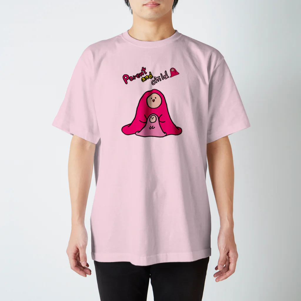 フトンナメクジのオヤコナメクジ - Parent and Child スタンダードTシャツ