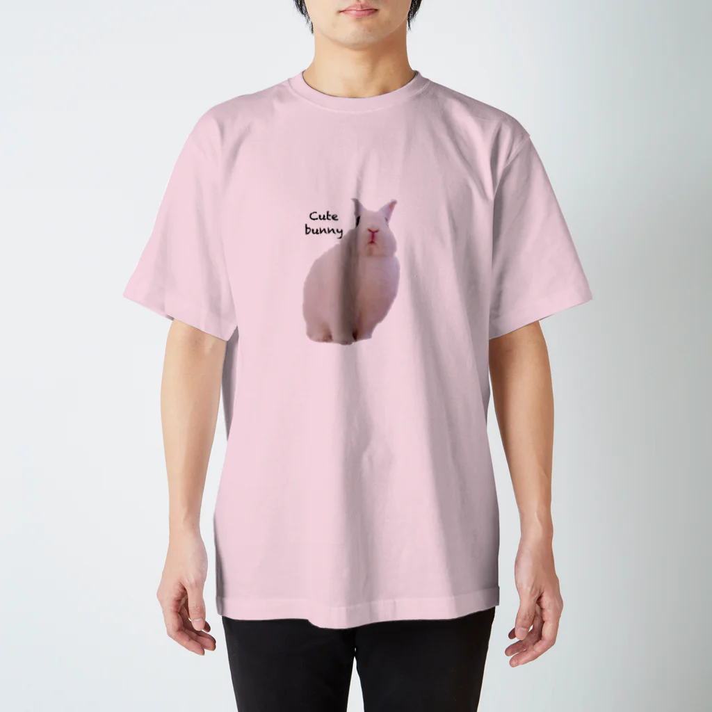 Vanilland のぷにっ！とキュートなうさぎさん Regular Fit T-Shirt