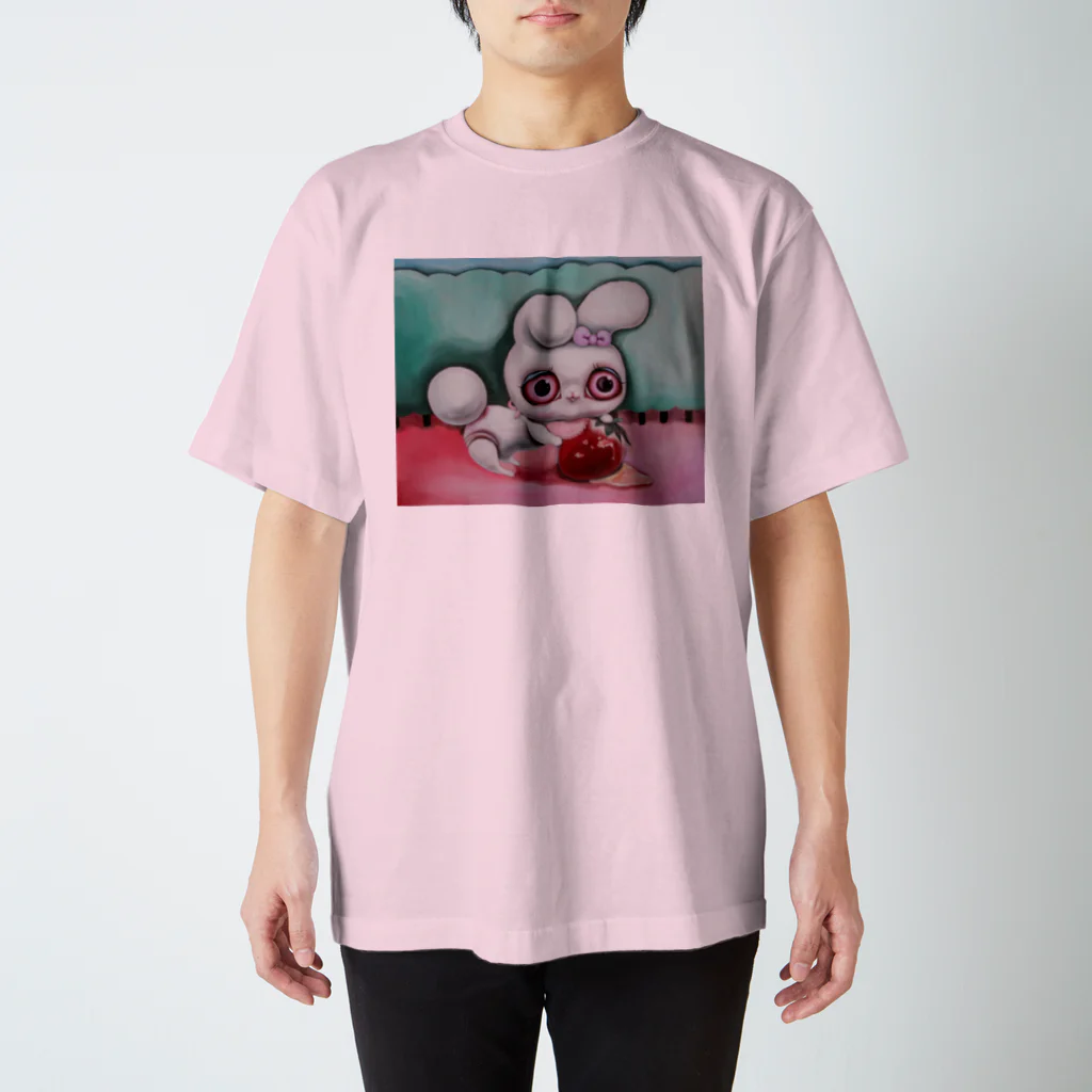 ひななひなこちゃん雛菜雛子10月個展ヴァニラ画廊のパピルリオン Regular Fit T-Shirt