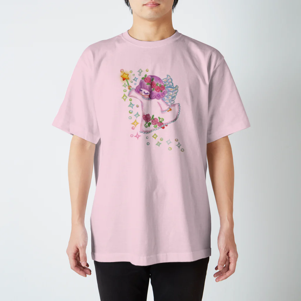 メルティカポエミュウのあんじぇらーぬ(せなかに天使の羽) スタンダードTシャツ