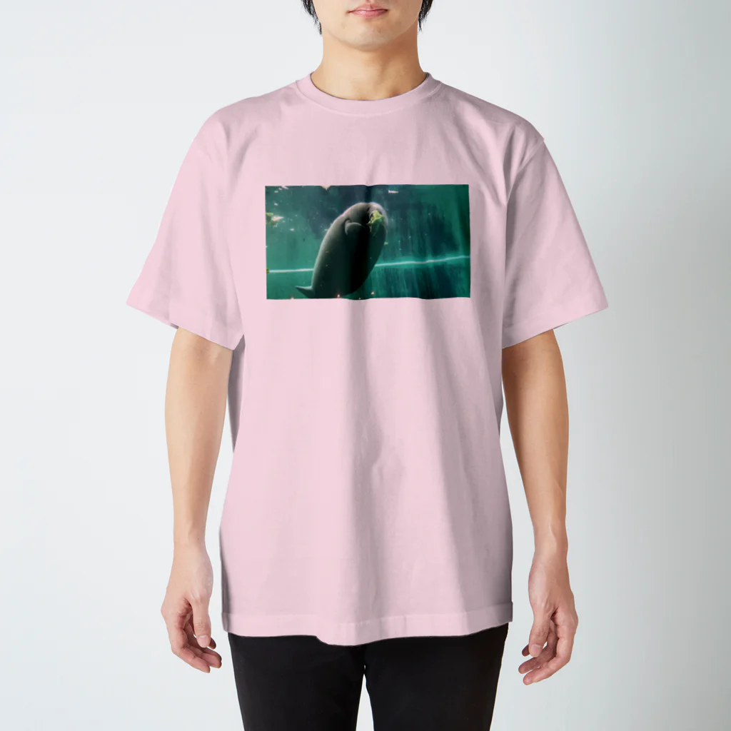 Teatime ティータイムのマナティ 海の生き物  Regular Fit T-Shirt