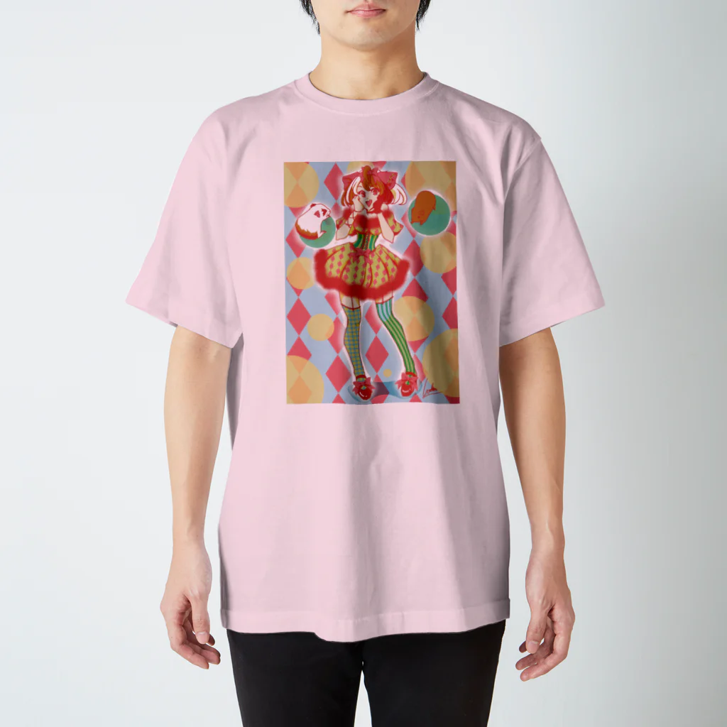 Lichtmuhleのキャンディポップもる子 Regular Fit T-Shirt