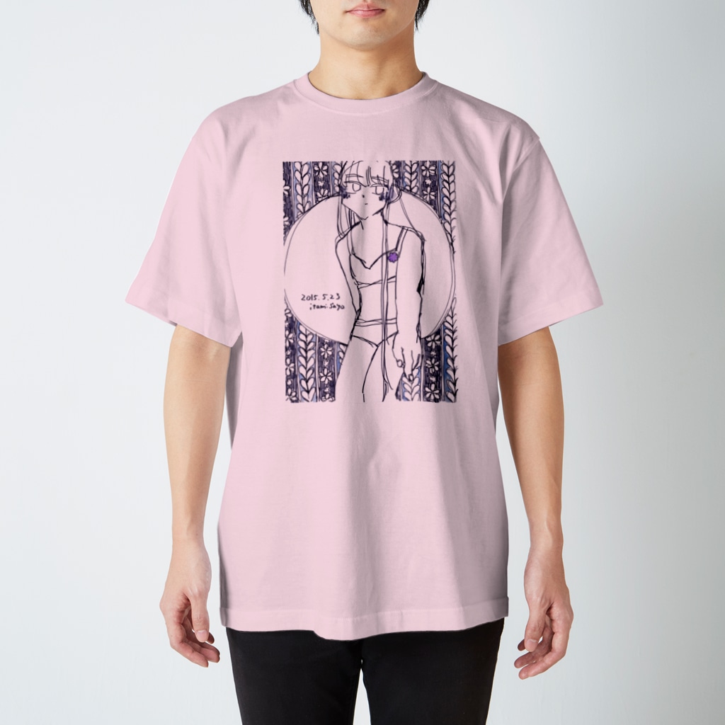 すみれの花の砂糖づけ 伊丹小夜 Itamiff のスタンダードtシャツ通販 Suzuri スズリ