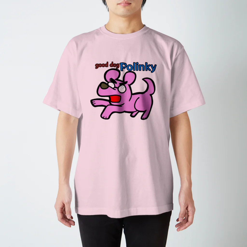 ポリンキー/ラッコさんの名犬ポリンキーカラー Regular Fit T-Shirt