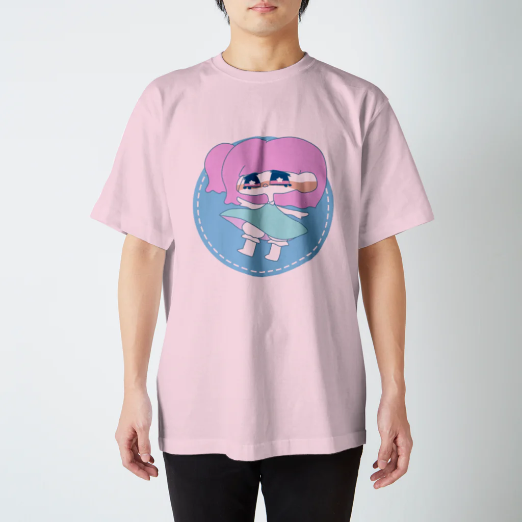 ヤンスロット！？のゆめかわピンクちゃん スタンダードTシャツ