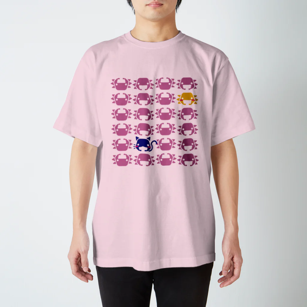 空転ワークスのぺたぞうマーク（並び） スタンダードTシャツ