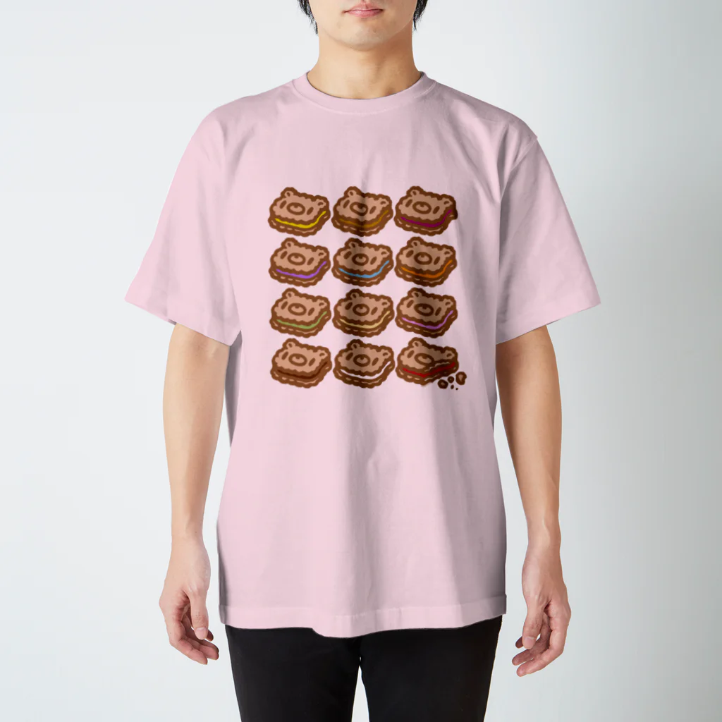 CHAX COLONY imaginariの【各20点限定】いたずらぐまのグル〜ミ〜(15/12cookies)  スタンダードTシャツ