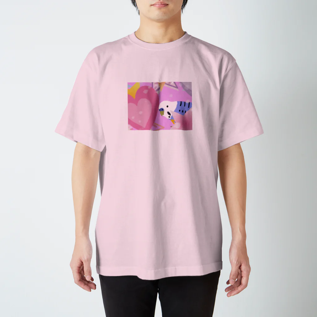 ピーちゃんの里のセキセイインコのピーちゃん Regular Fit T-Shirt