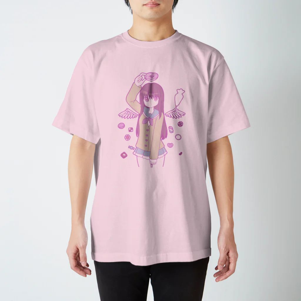 かわいいもののおみせ　いそぎんちゃくのお菓子な天使 スタンダードTシャツ