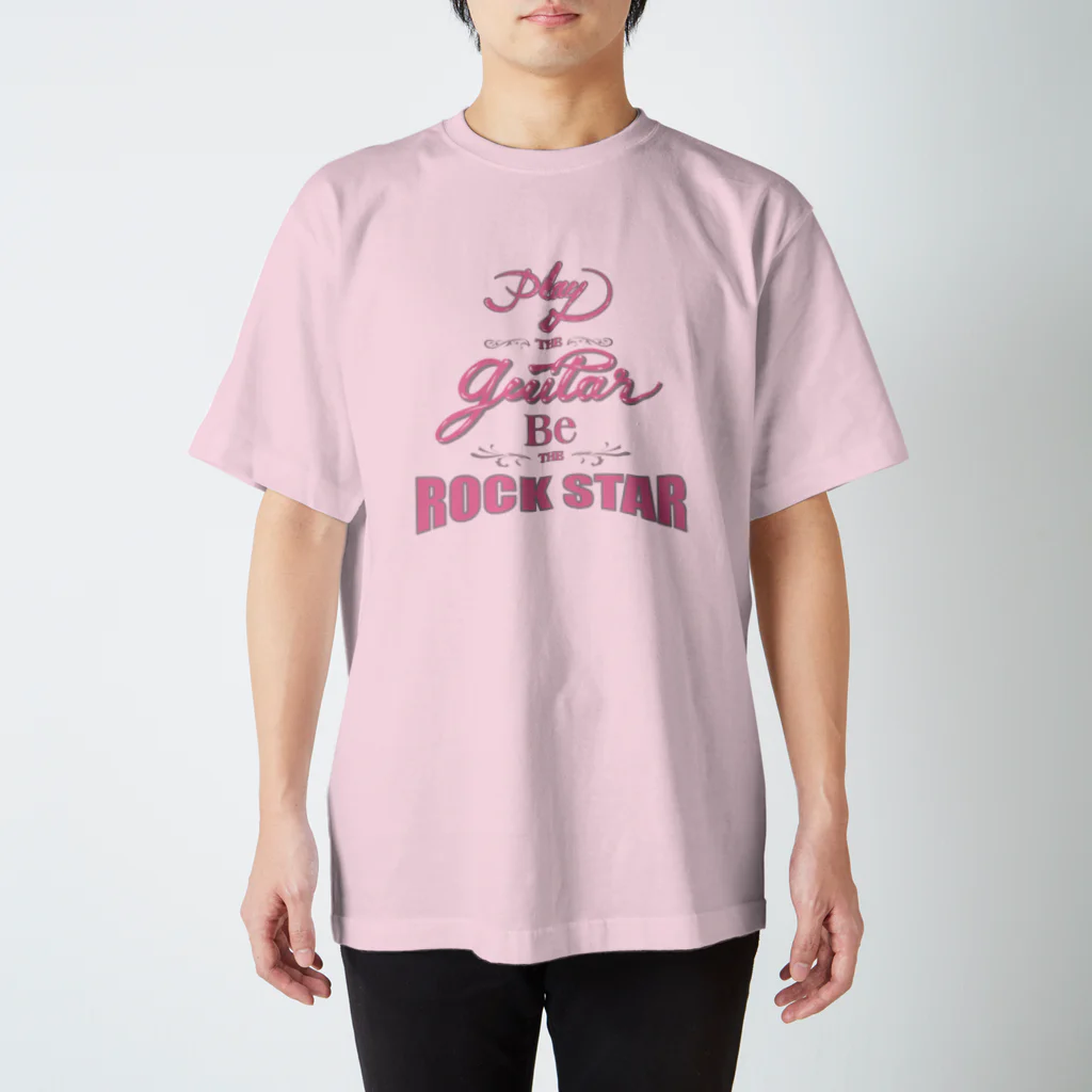 LHYTHM（リズム）のBRS(PINK) Regular Fit T-Shirt