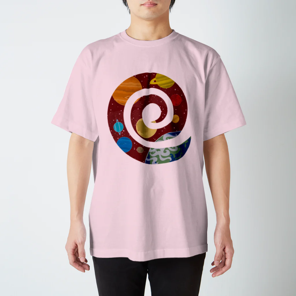 雑貨屋ヨコイマウのうずまき宇宙 Regular Fit T-Shirt