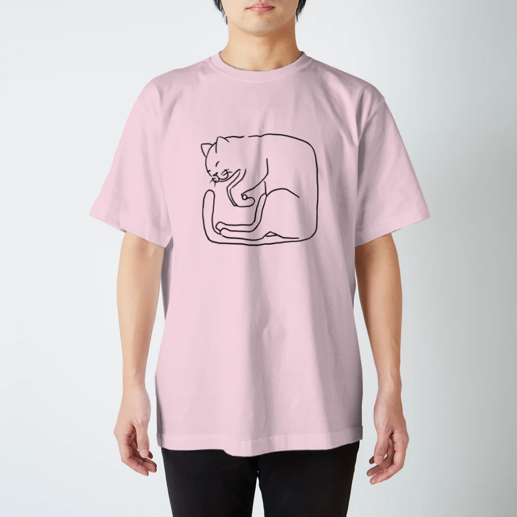 shiroのshikakuneko スタンダードTシャツ