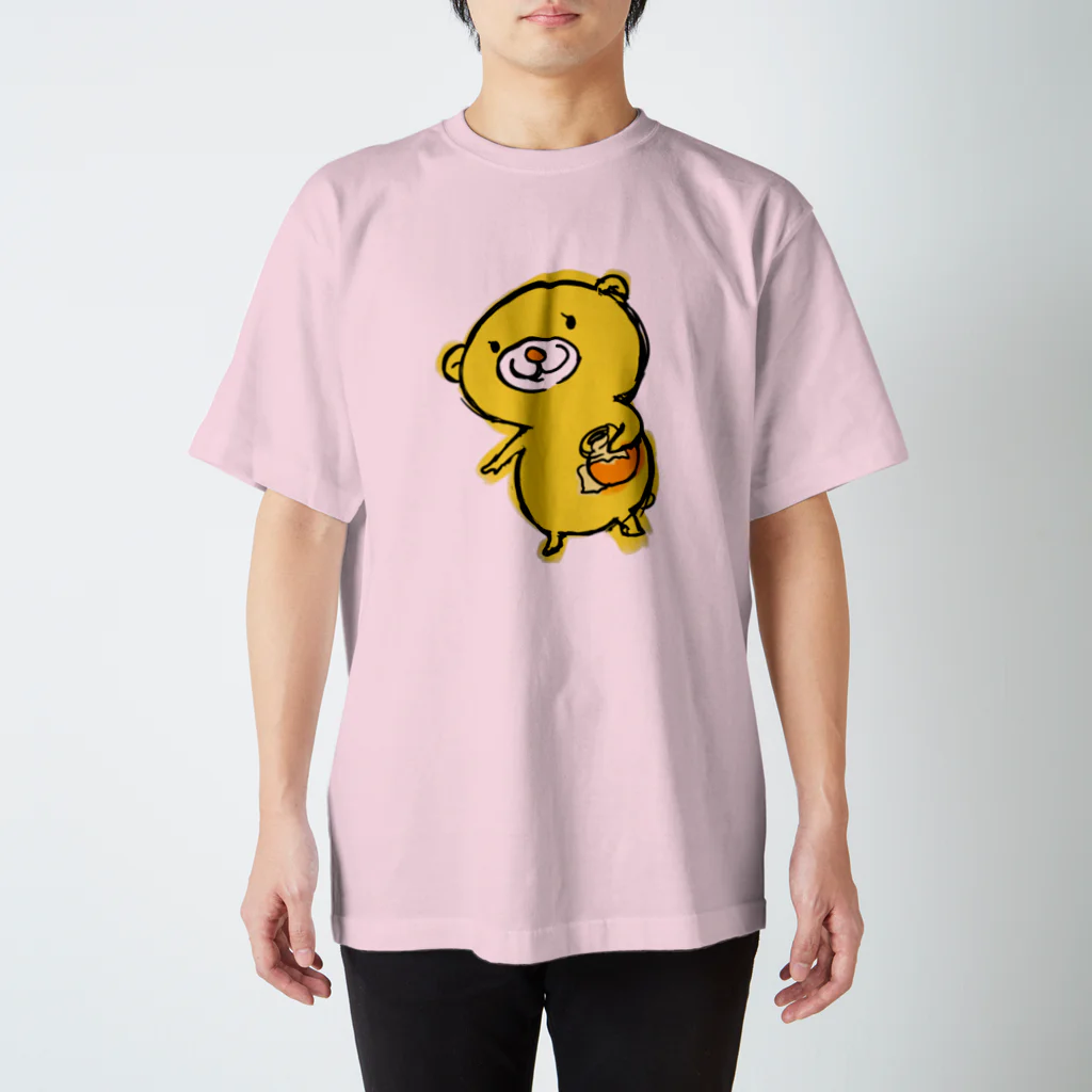 スター☆フロッグのハニくま Regular Fit T-Shirt