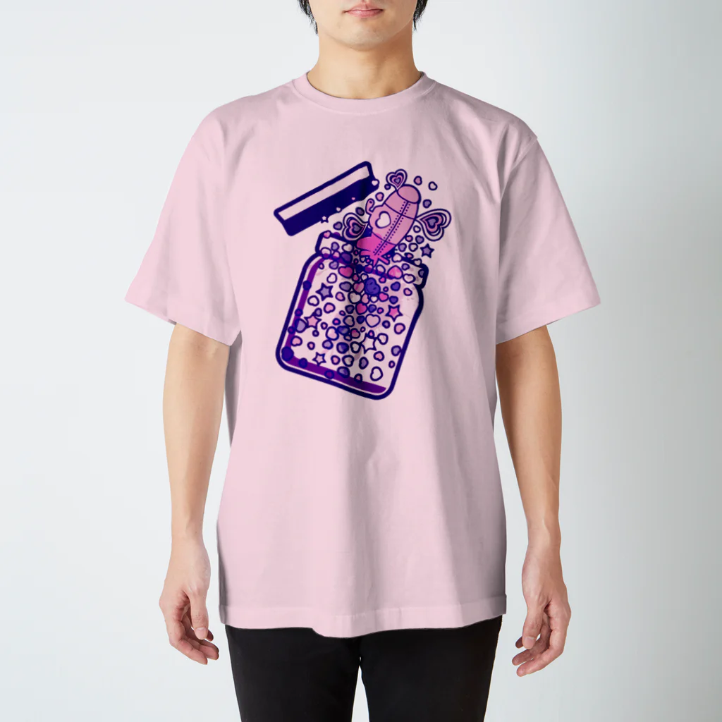 AURA_HYSTERICAのRomance_On_A_Submarine スタンダードTシャツ