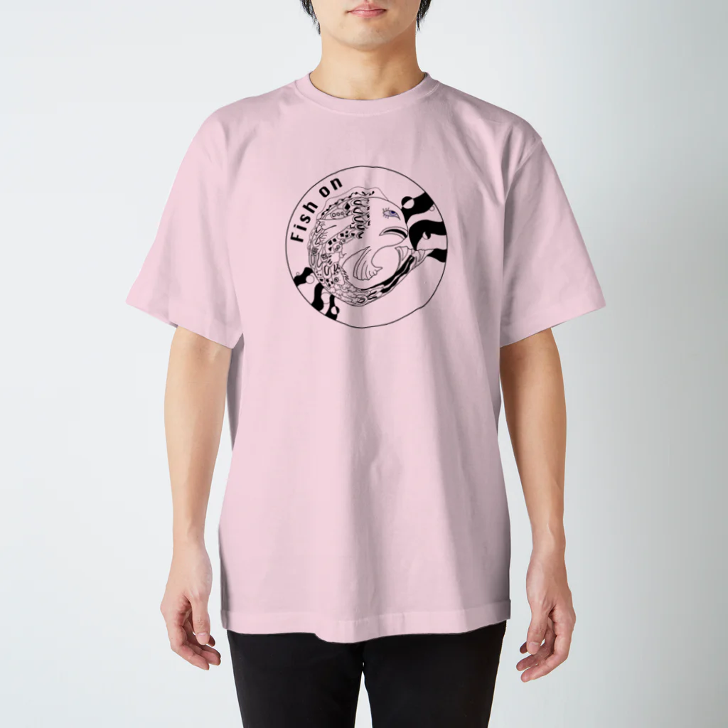 むくのお魚Tシャツ スタンダードTシャツ