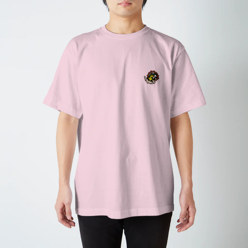 【ドット絵】ネコブレ商店の雷神キーウィ Regular Fit T-Shirt