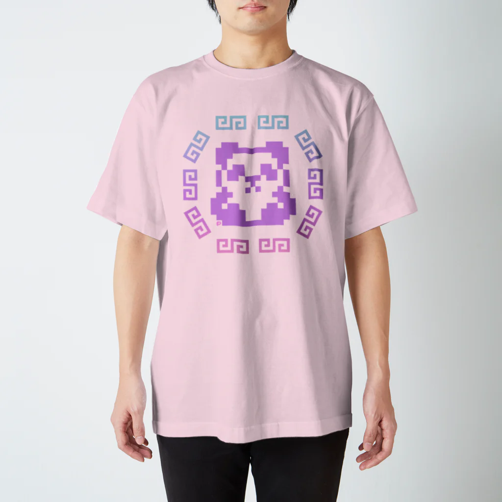 ヌンの8BITぐるぐるぱんだ スタンダードTシャツ