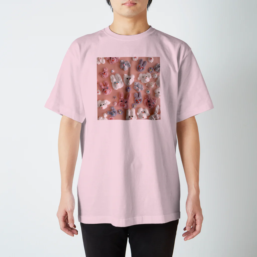 ℂ𝕙𝕚𝕟𝕒𝕥𝕤𝕦 ℍ𝕚𝕘𝕒𝕤𝕙𝕚 東ちなつのシュガーアニマル スタンダードTシャツ