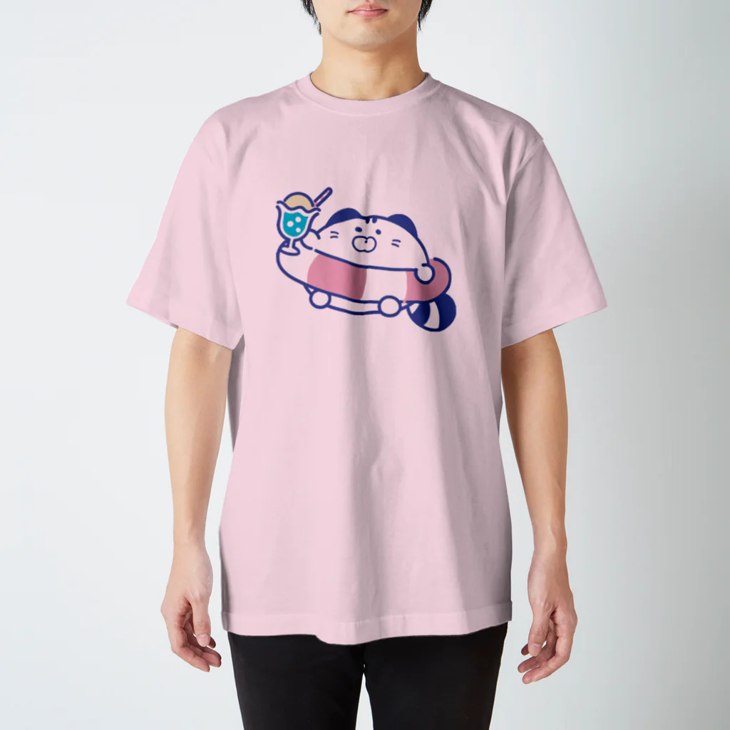 ちくわ屋さんのしゅわしゅわちーくん スタンダードTシャツ