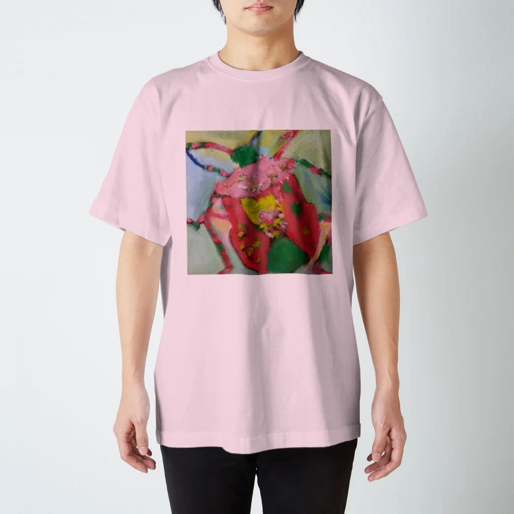 yurimosuのkamemushi スタンダードTシャツ