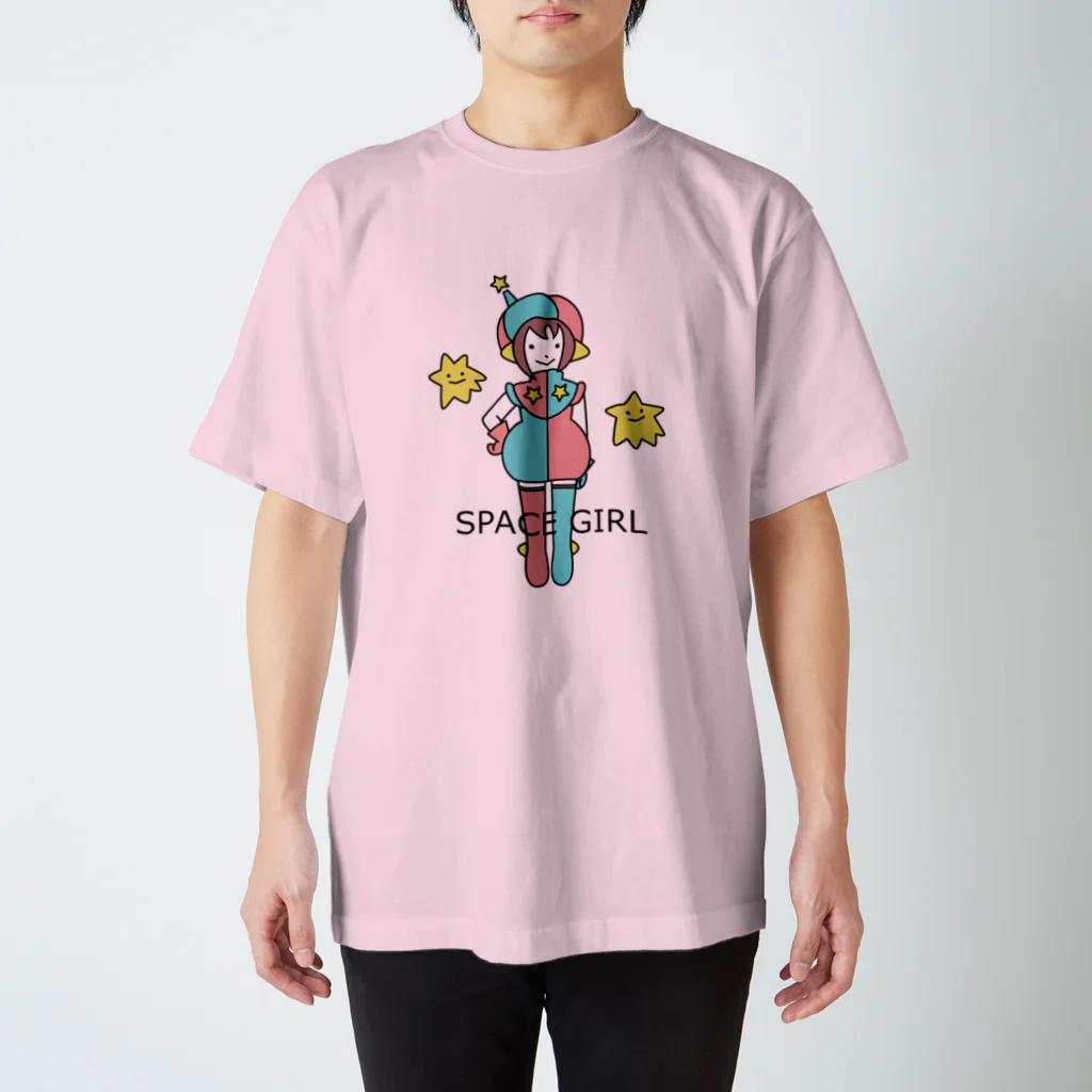 HaRuMiTiのspace girl スタンダードTシャツ