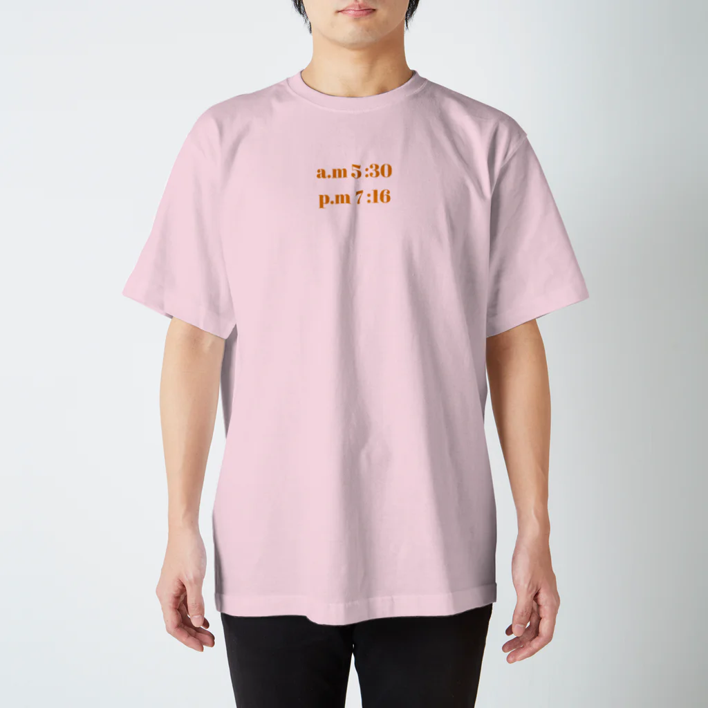 idealのa/p.m series  スタンダードTシャツ