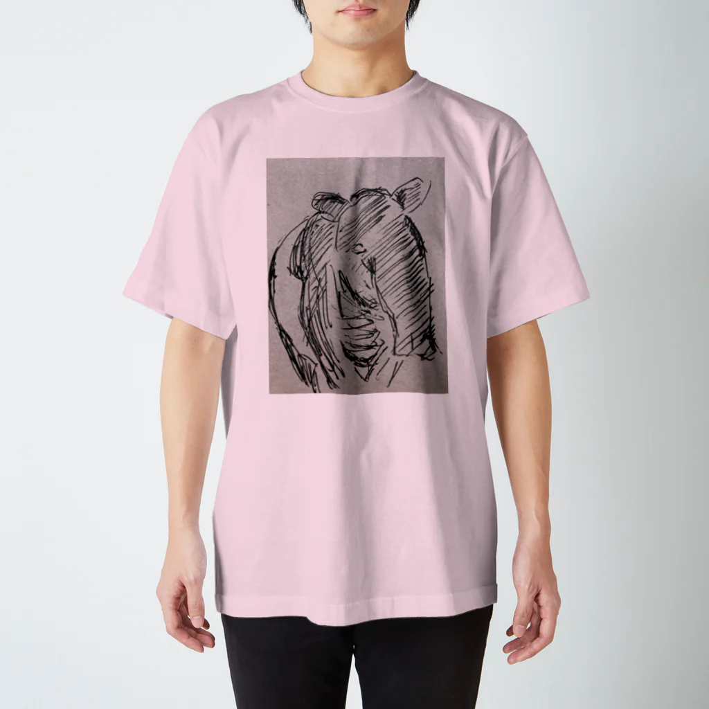 tapirのマレーバク スタンダードTシャツ