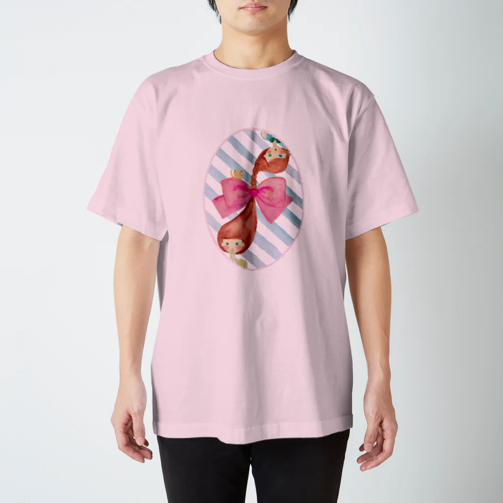 清水理英の結ぶ Regular Fit T-Shirt