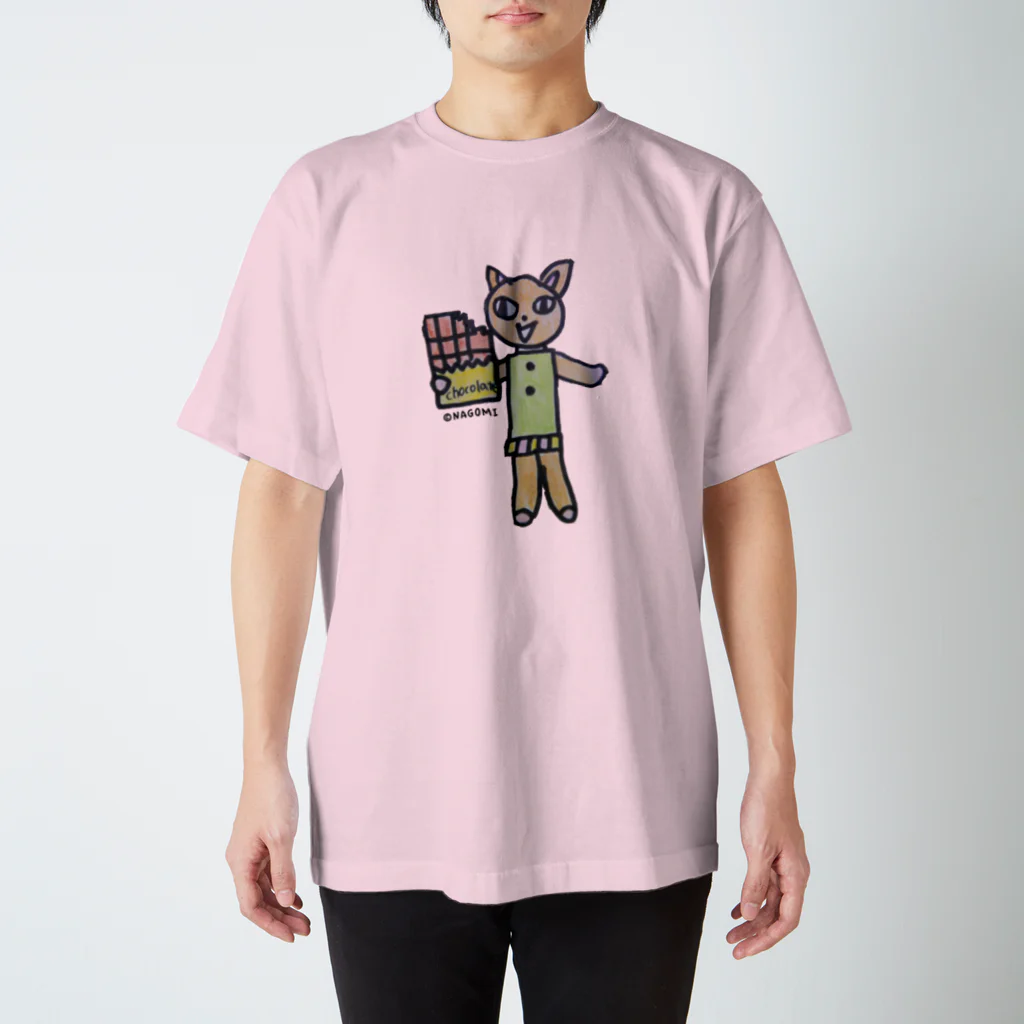 SDCのNAGOMIのねこ（ピンク） スタンダードTシャツ