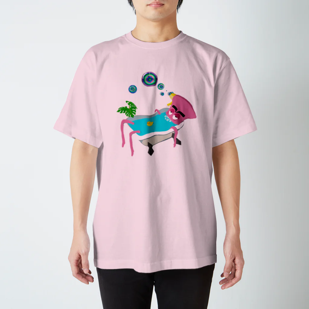 pesty_pupil designsの綺麗好きの極楽タイム スタンダードTシャツ