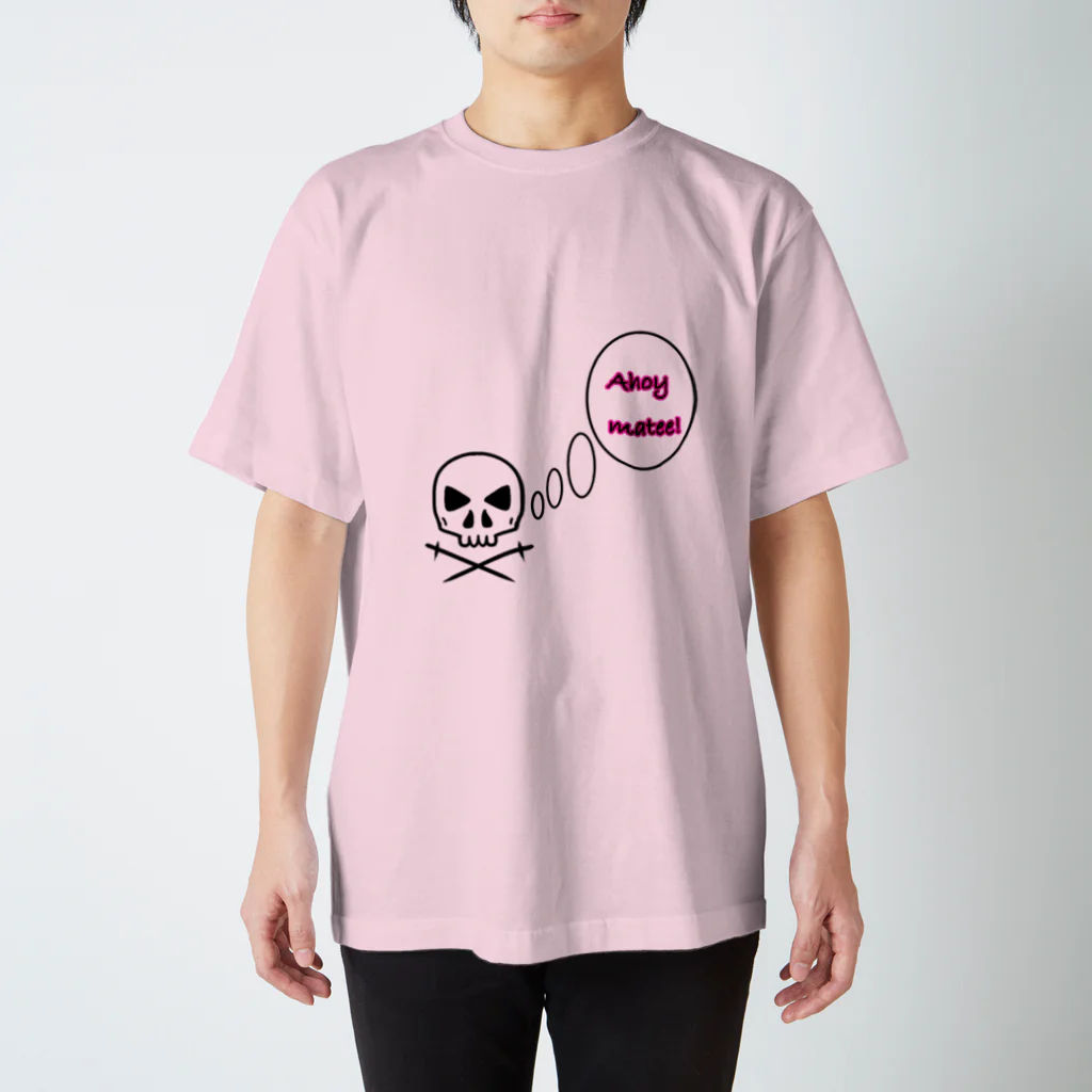 maoyuの挨拶ドクロ スタンダードTシャツ