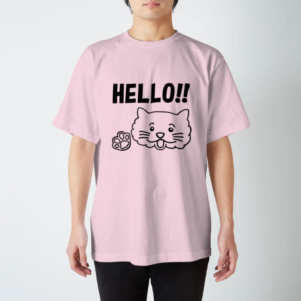 HolyのSmile_Cat Regular Fit T-Shirt