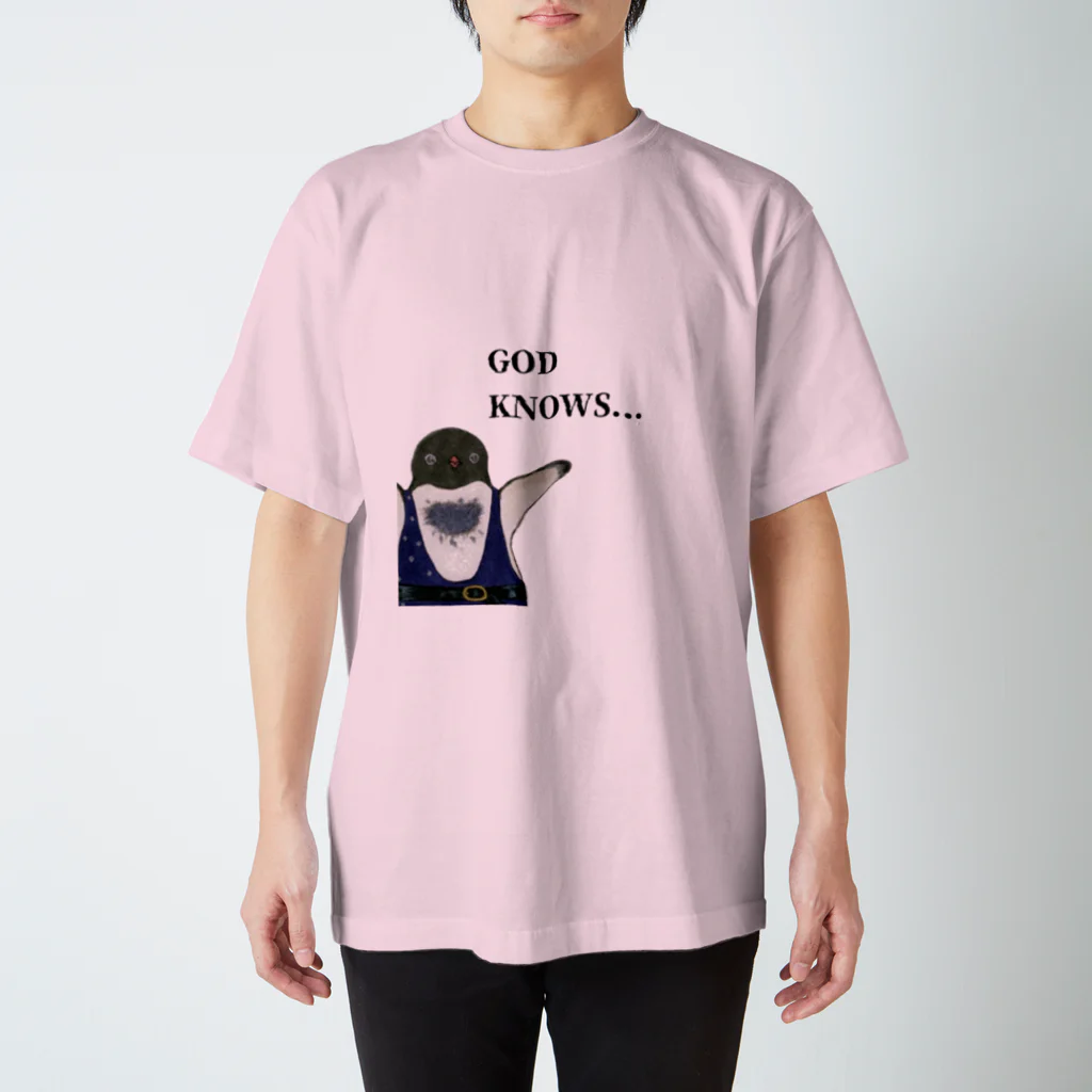 ヤママユ(ヤママユ・ペンギイナ)のGOD KNOWS... Regular Fit T-Shirt
