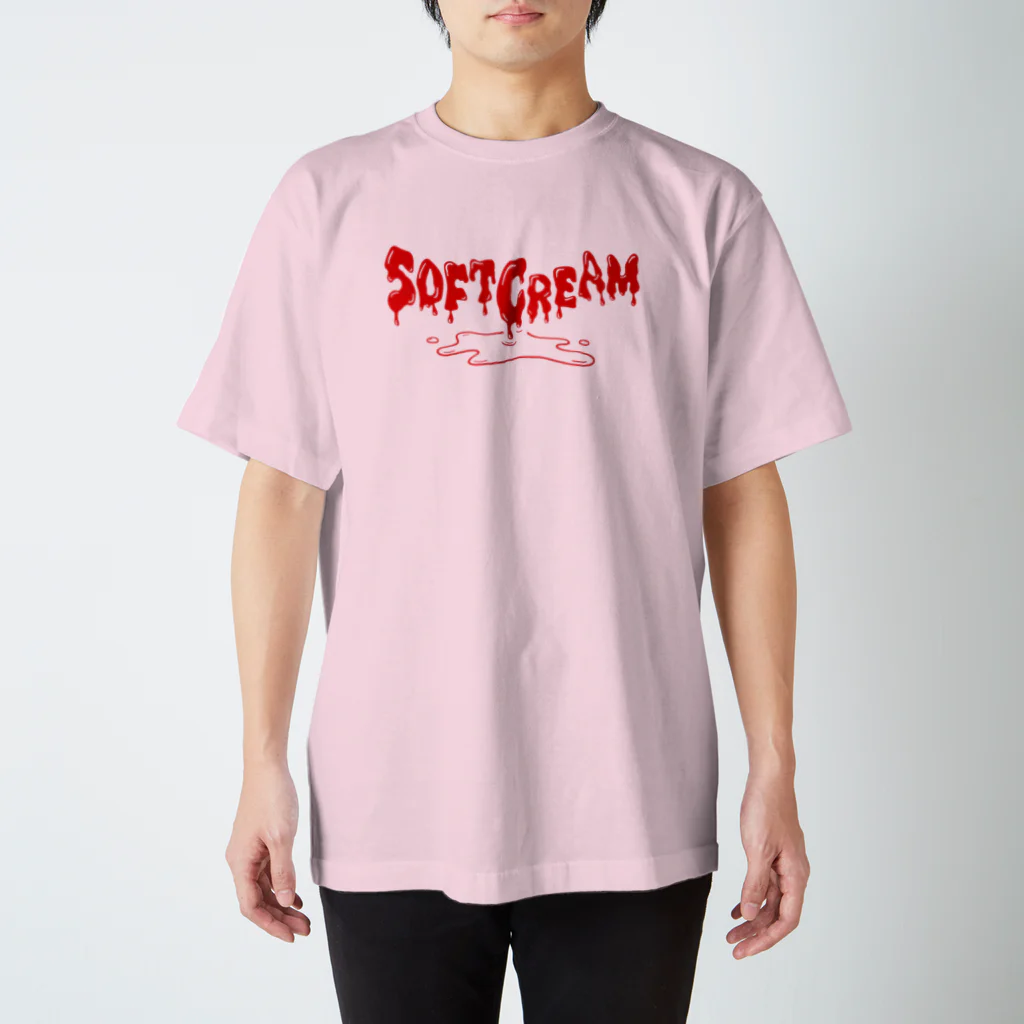 LONESOME TYPE ススのSOFT CREAM（BLOOD） Regular Fit T-Shirt