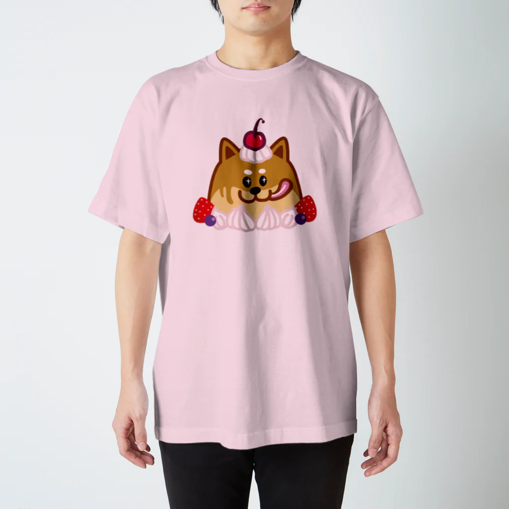 柴犬が好きなともみょんの柴犬プリン Regular Fit T-Shirt