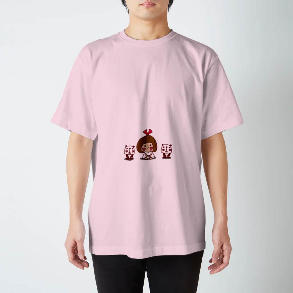 かょのこHANKOのよろしくリボンちゃん スタンダードTシャツ